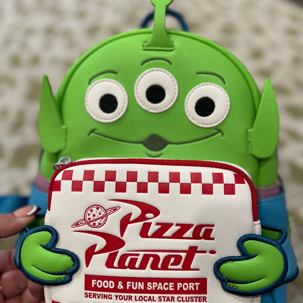 Green Alien Pizza Planet Loungefly